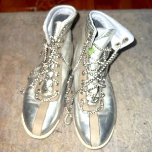 Chrome Timberland Booties in 6.5 womens